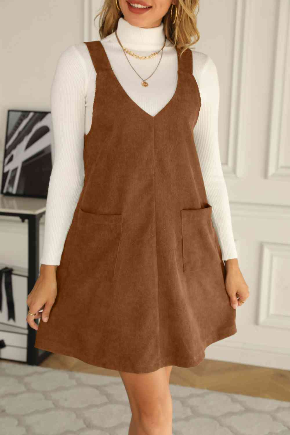 Overall Dress with Pockets