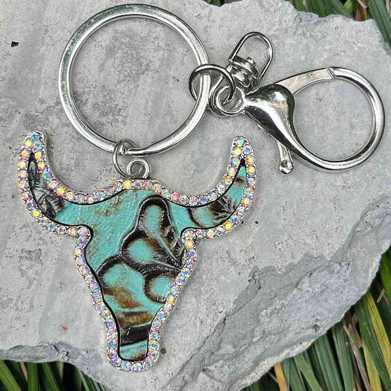 Porte-clés en forme de taureau