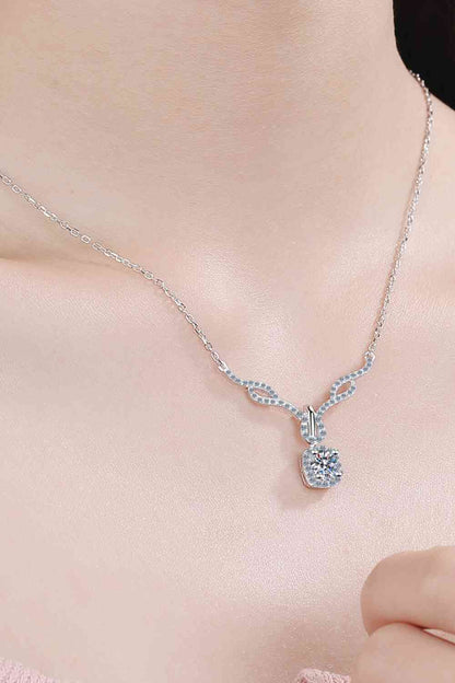 Collier avec pendentif Moissanite Right On Trend