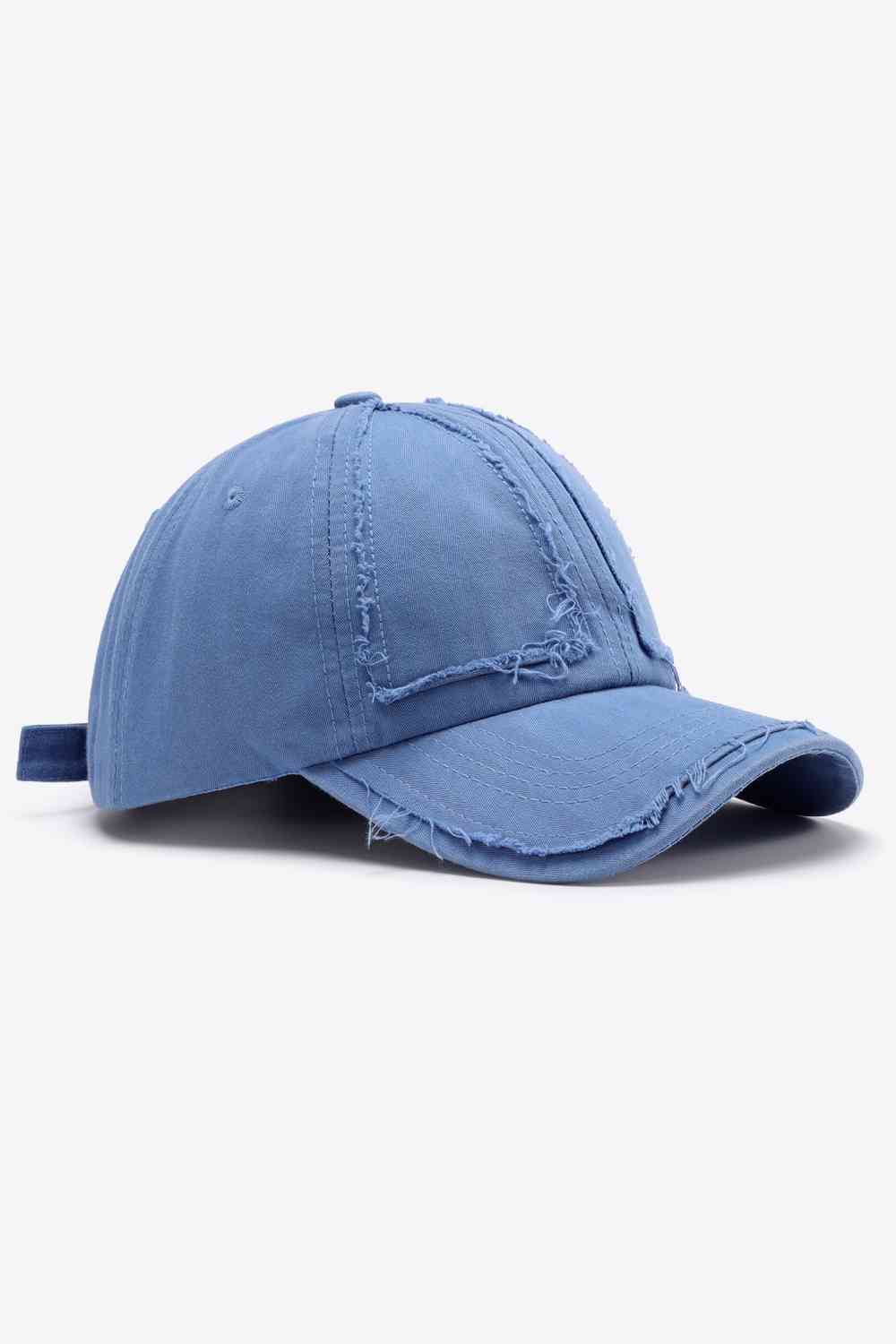 Gorra de béisbol ajustable desgastada