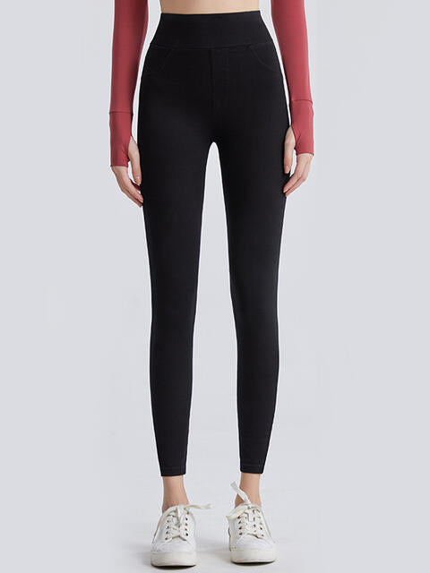 Leggings deportivos con cintura ancha