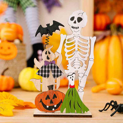 Ornements décoratifs d'éléments d'Halloween en 2 pièces