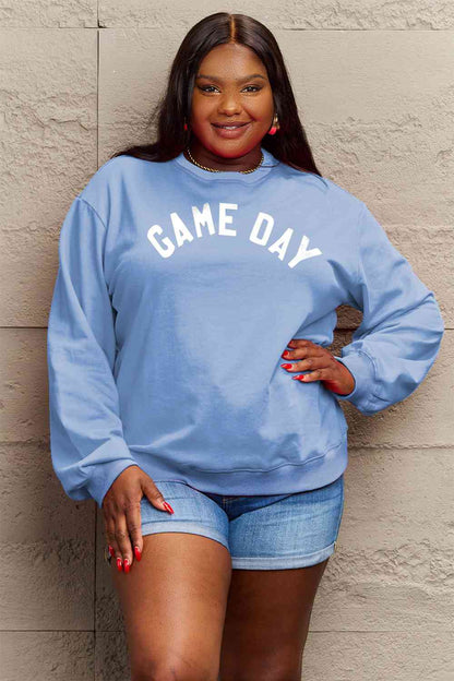 Sudadera con gráfico GAME DAY de tamaño completo de Simply Love