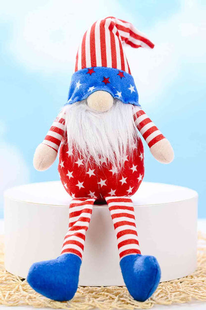 Gnomos decorativos con sombrero puntiagudo del Día de la Independencia de 2 piezas