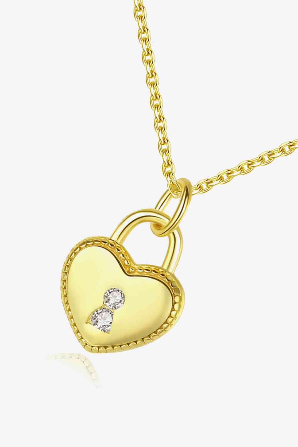 Collier avec pendentif coeur en argent sterling 925