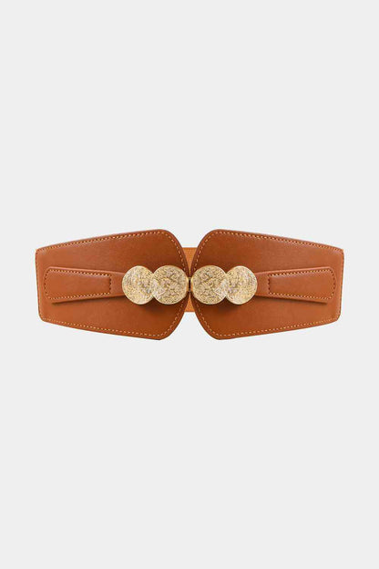 Ceinture élastique à boucle en alliage