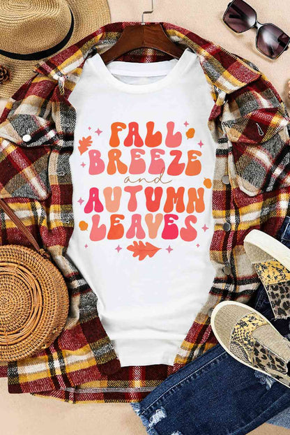 FALL BREEZE FEUILLES D'AUTOMNE T-shirt graphique