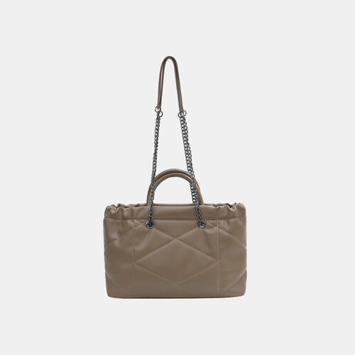 Bolso tote de cuero PU