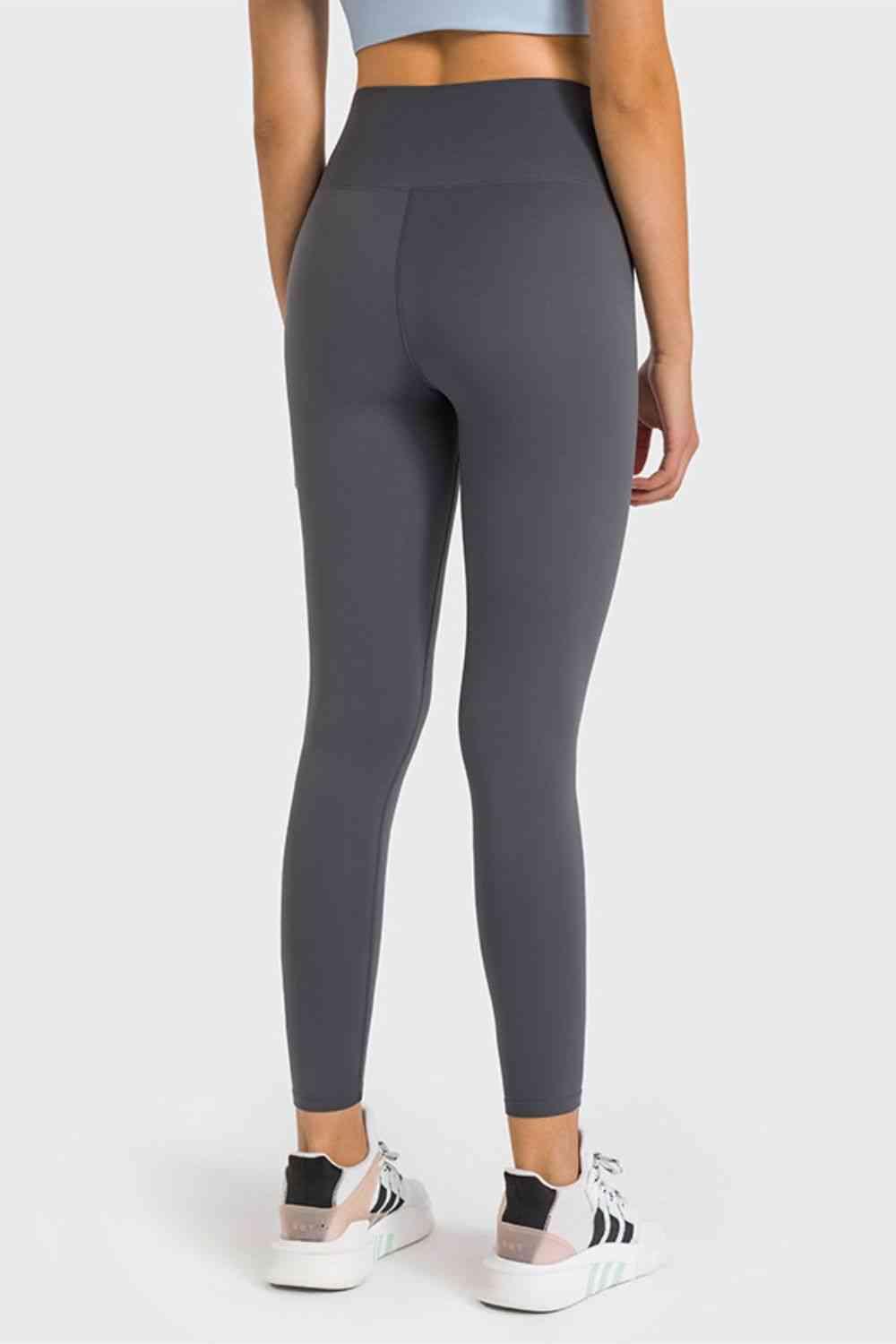 Leggings de yoga de cintura alta hasta los tobillos