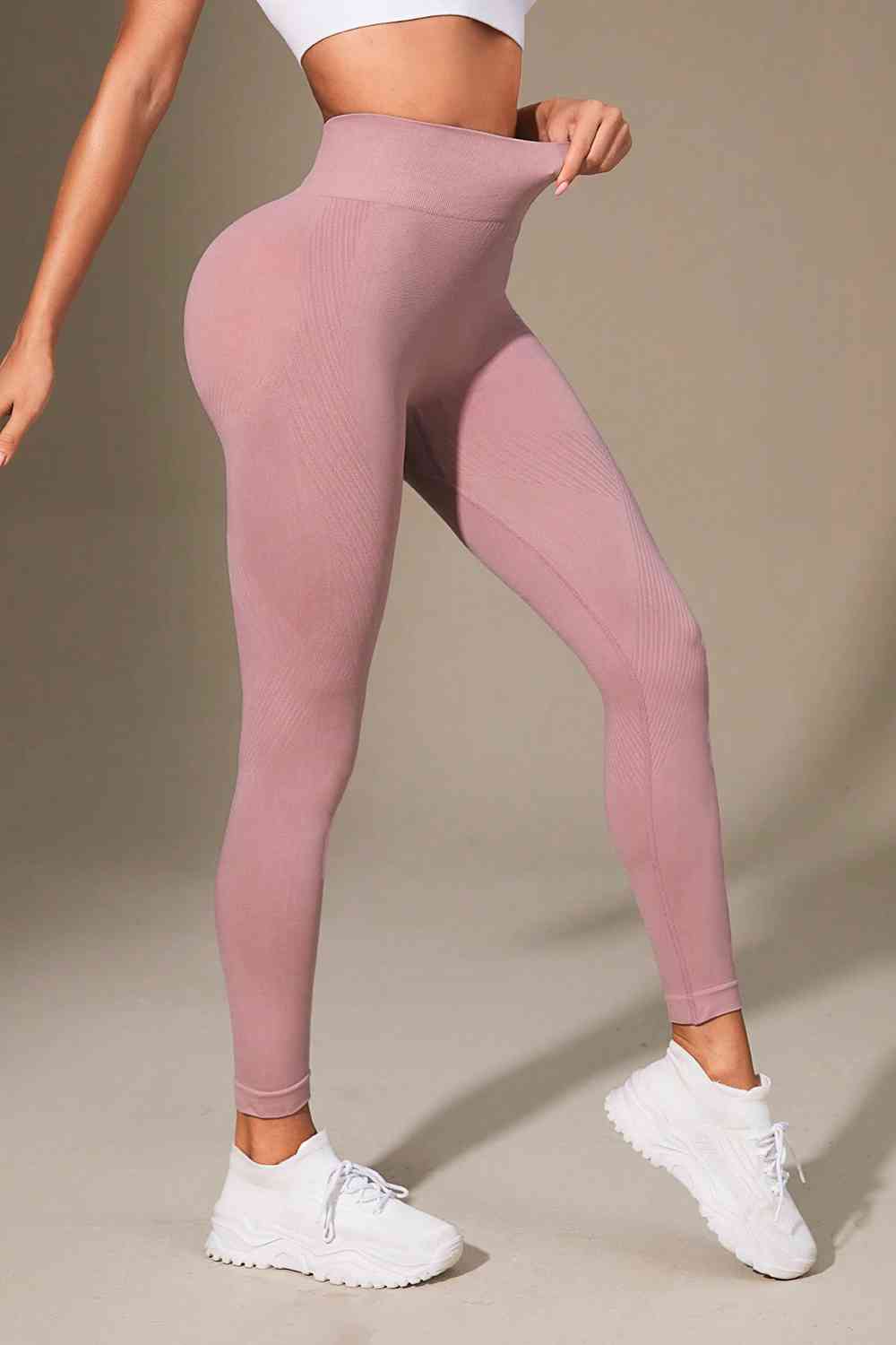 Leggings deportivos con cintura ancha