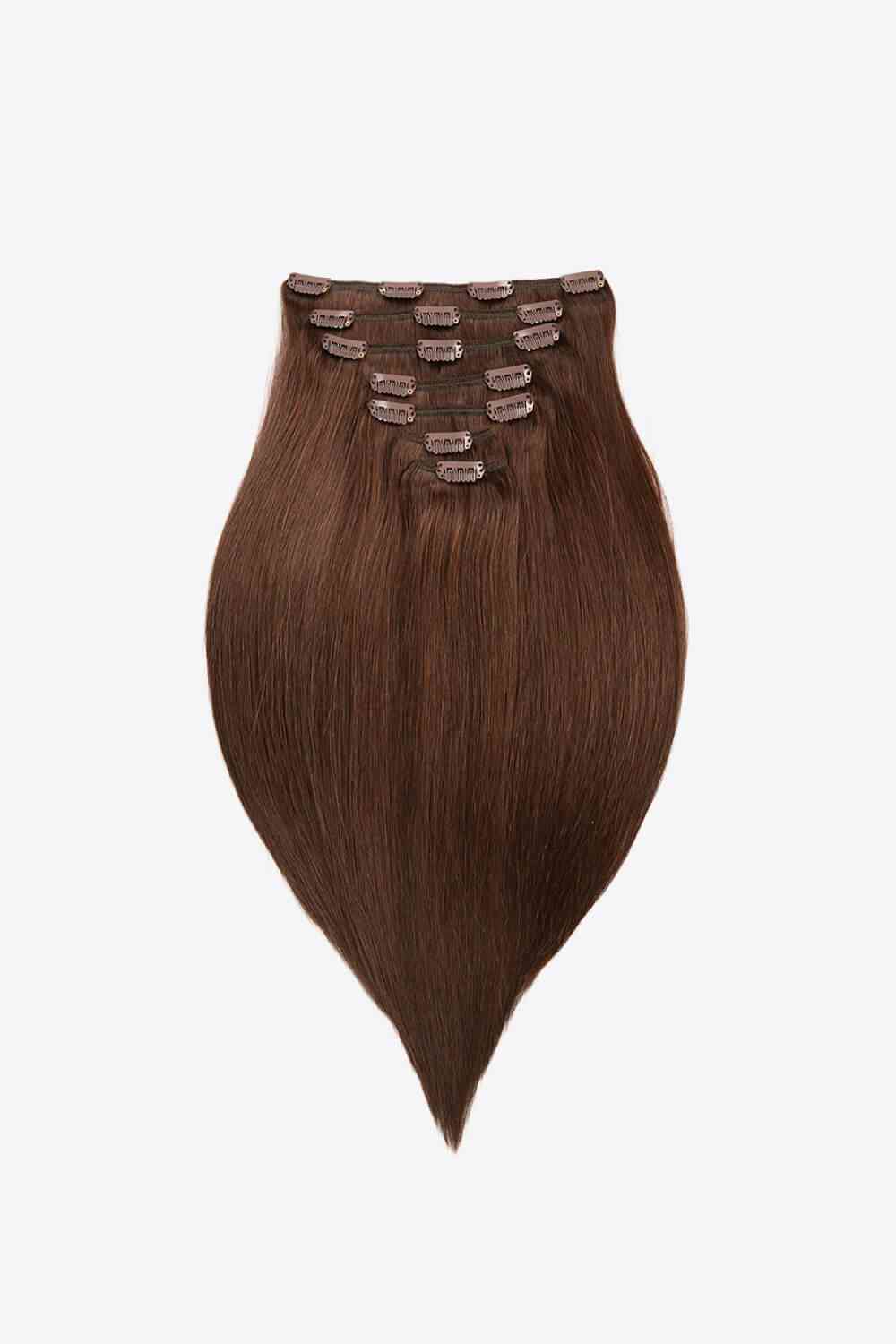 Extensions de cheveux indiens à clipser 20" 120 g