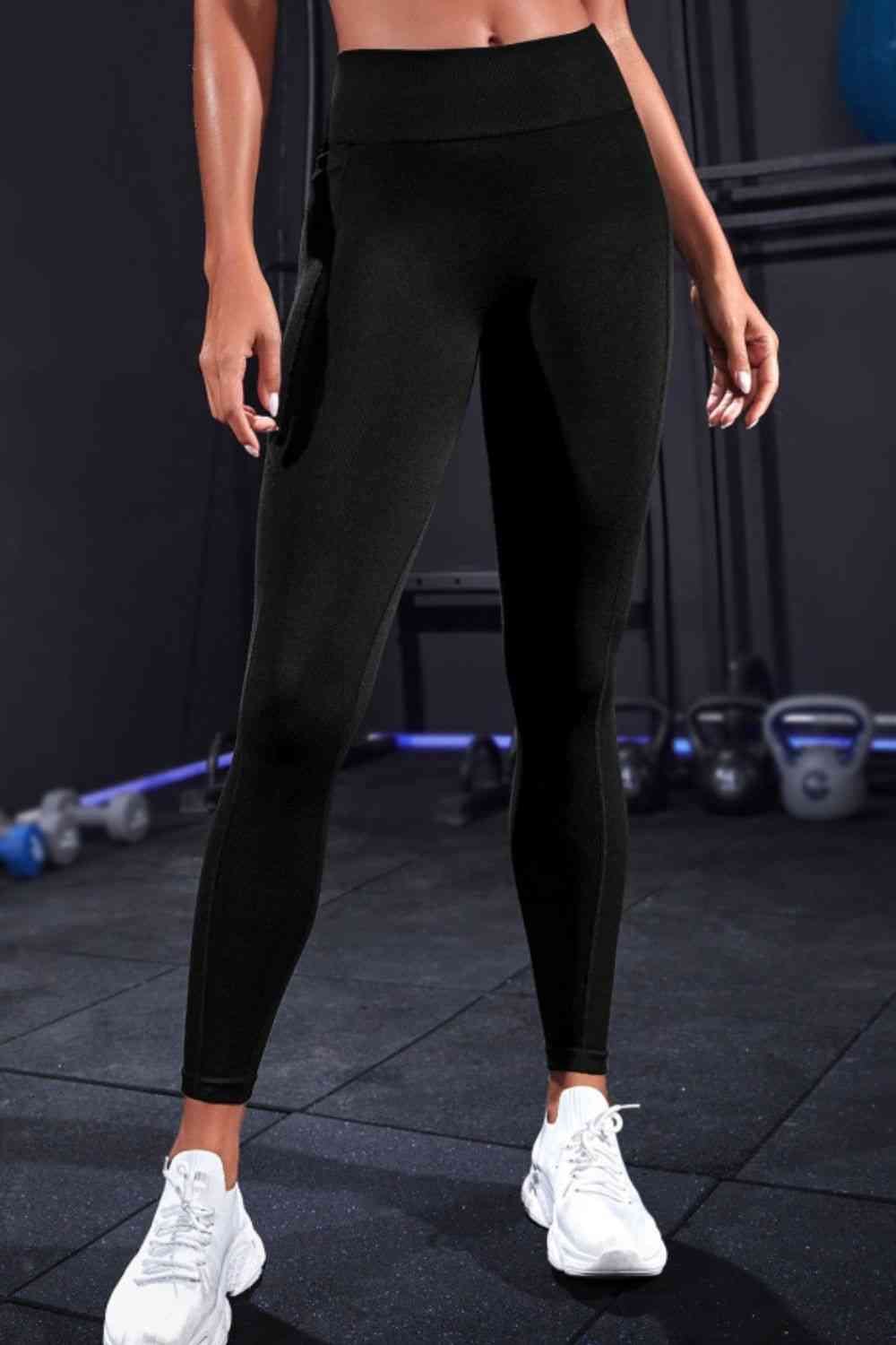 Legging de sport à large ceinture