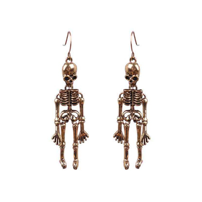 Skeleton Alloy Earrings