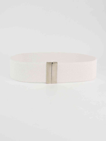 Ceinture élastique à boucle en alliage