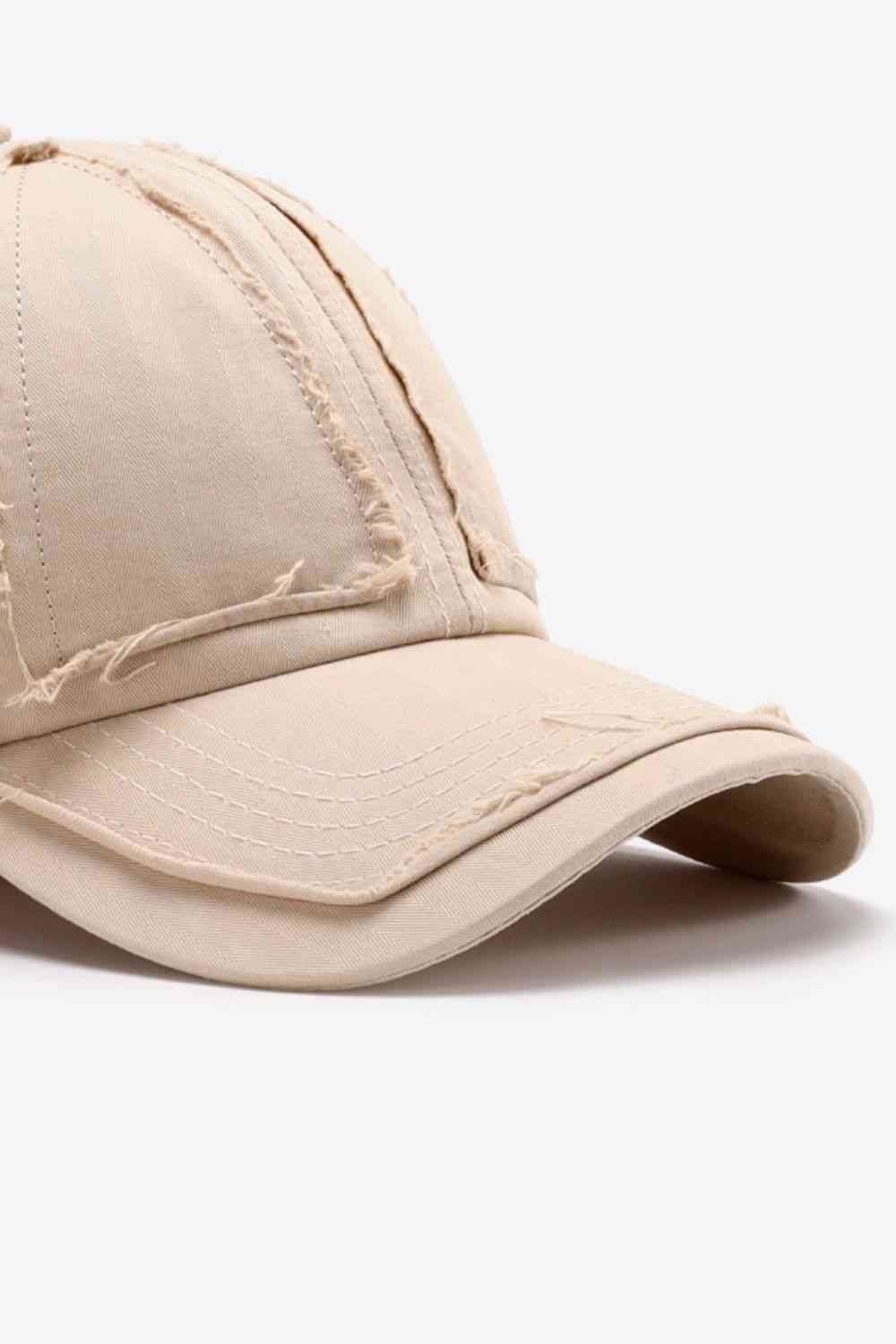 Gorra de béisbol ajustable desgastada