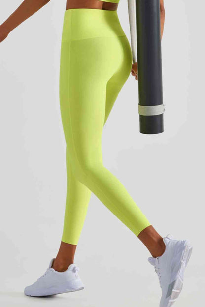 Leggings de yoga sans couture taille haute longueur cheville