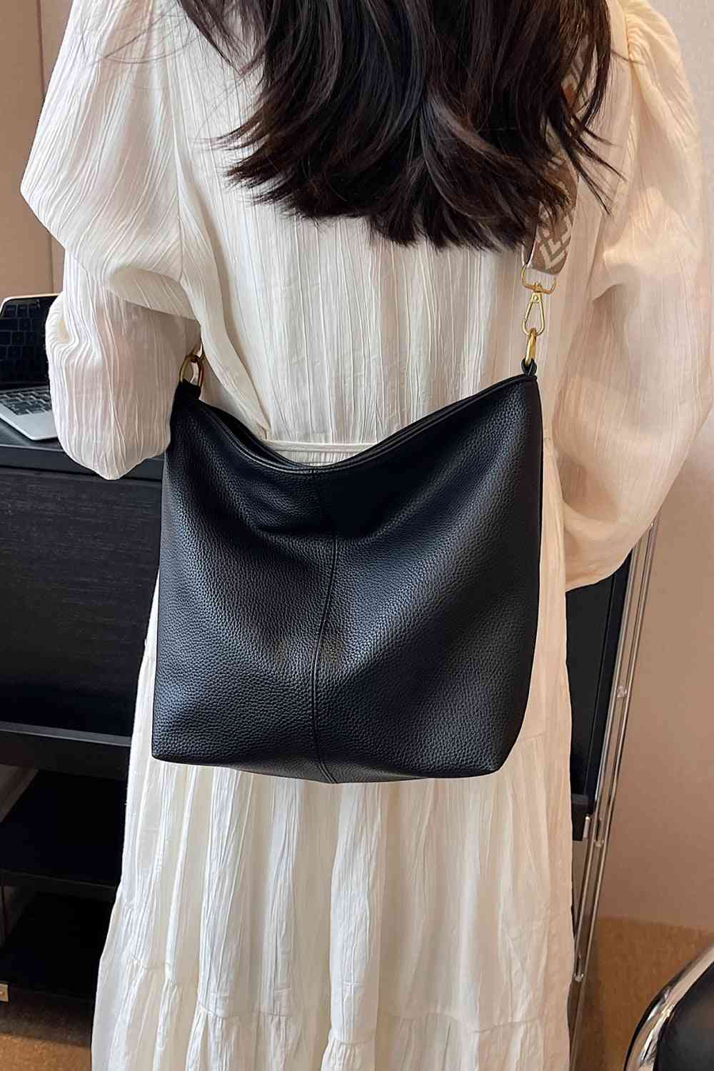 Sac à bandoulière en cuir PU adoré