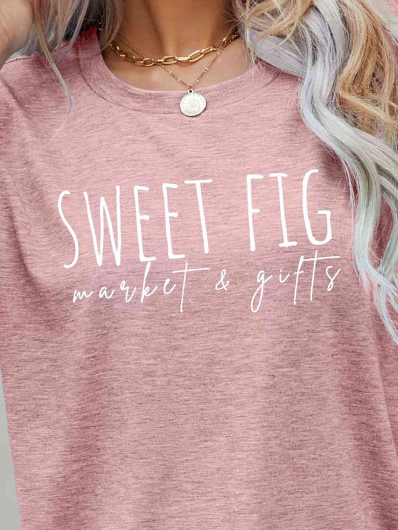 SWEET FIG MARKET &amp; CADEAUX T-shirt graphique