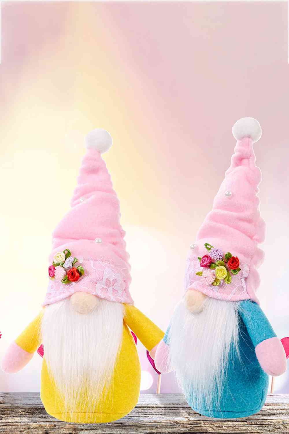 Paquet aléatoire de 3 gnomes sans visage pour la fête des mères