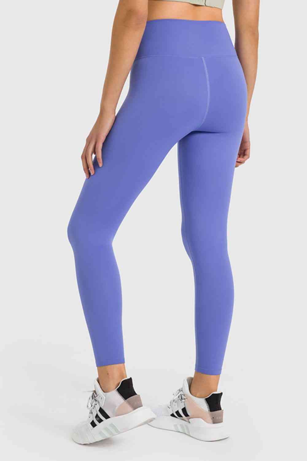 Leggings de yoga de cintura alta hasta los tobillos