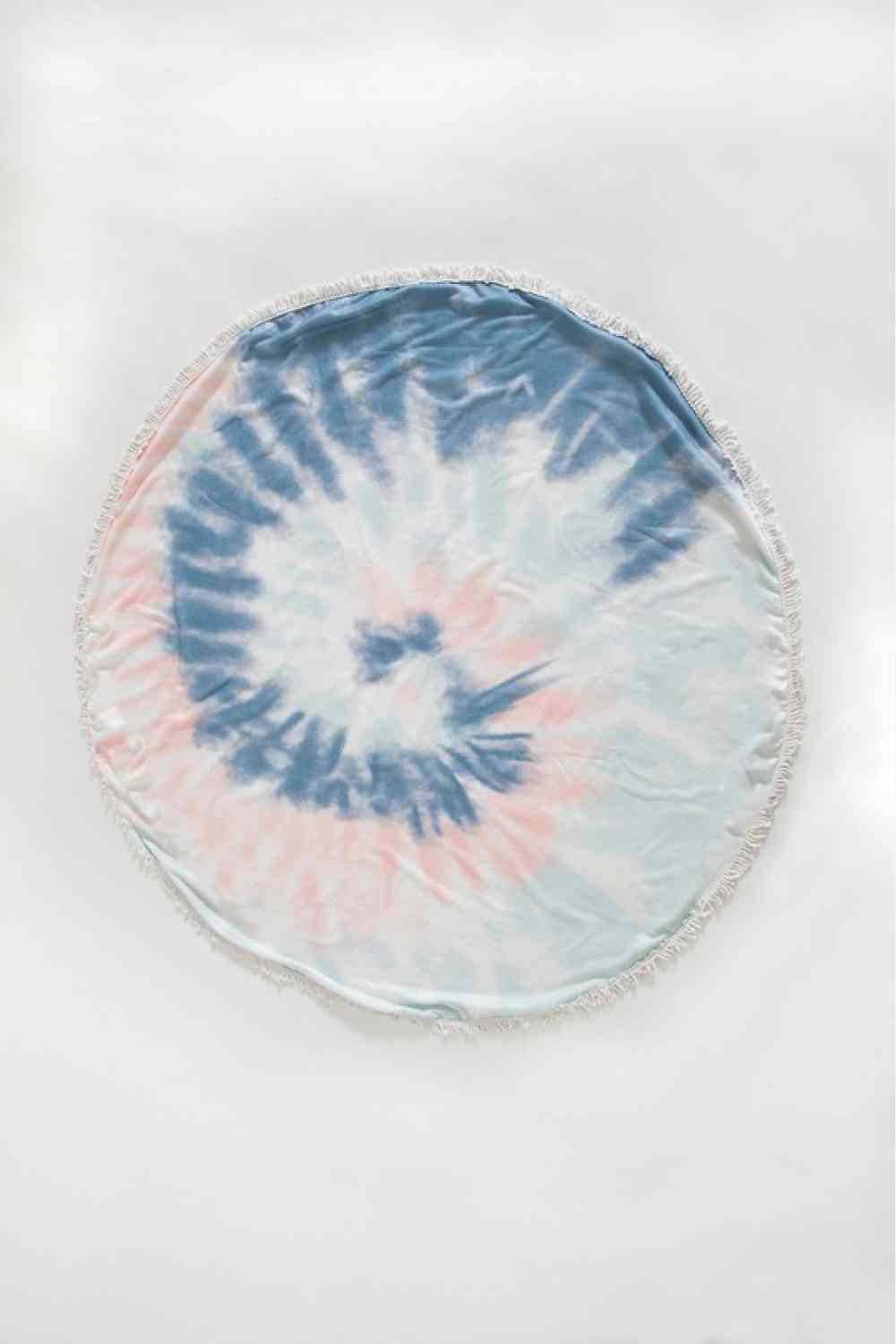 Serviette de plage ronde tie-dye Justin Taylor Dreamland