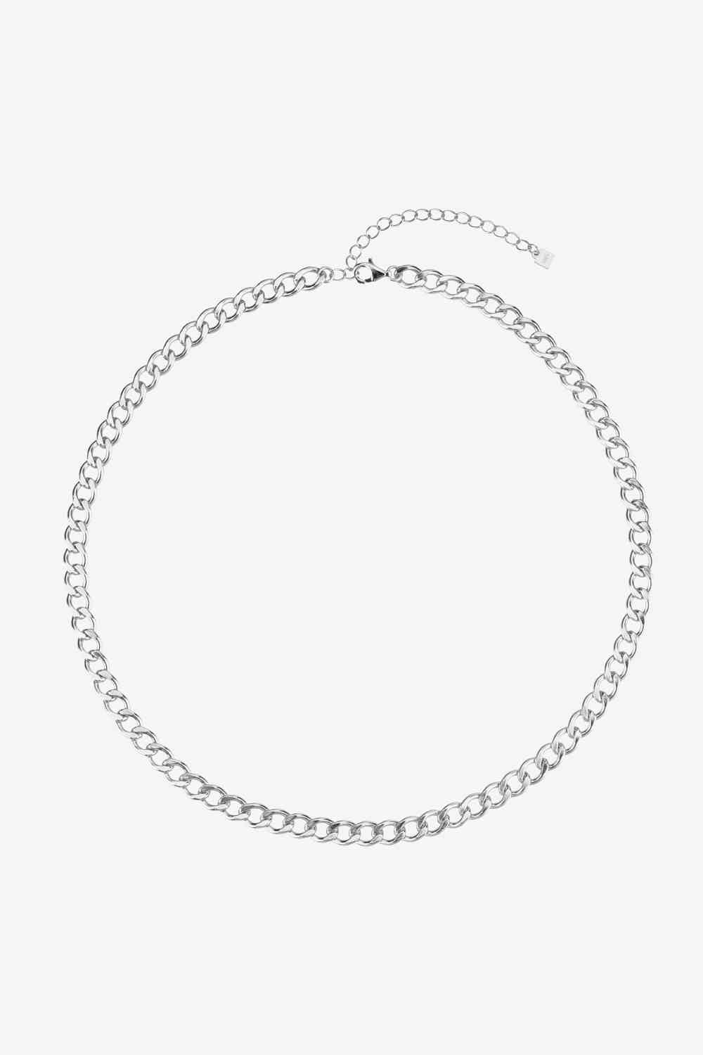 Collier chaîne en argent sterling 925