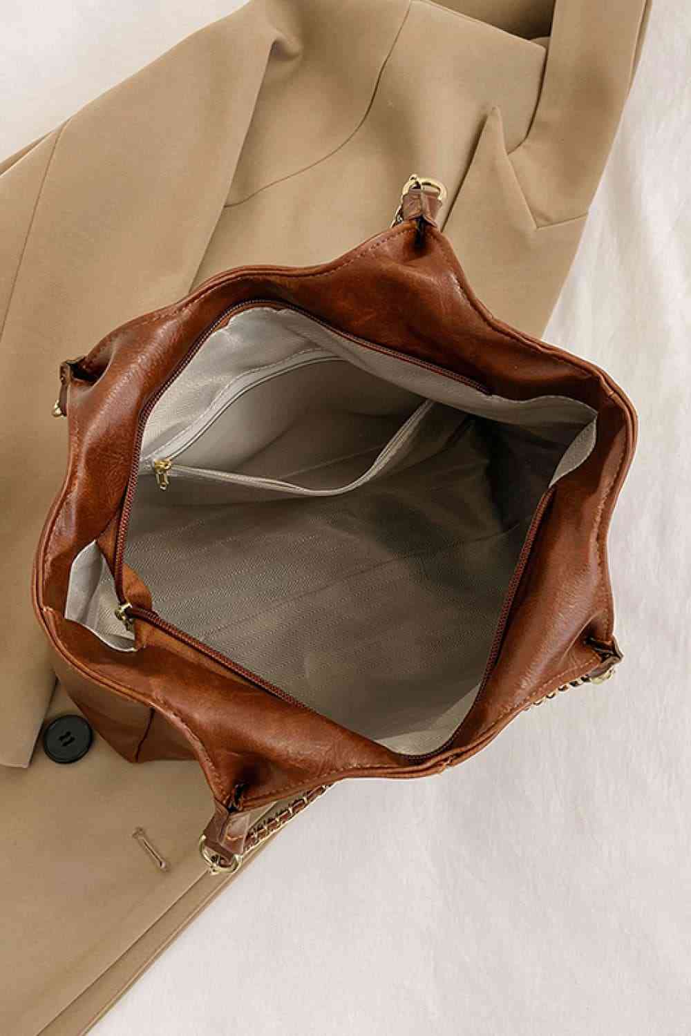 Sac fourre-tout en cuir PU