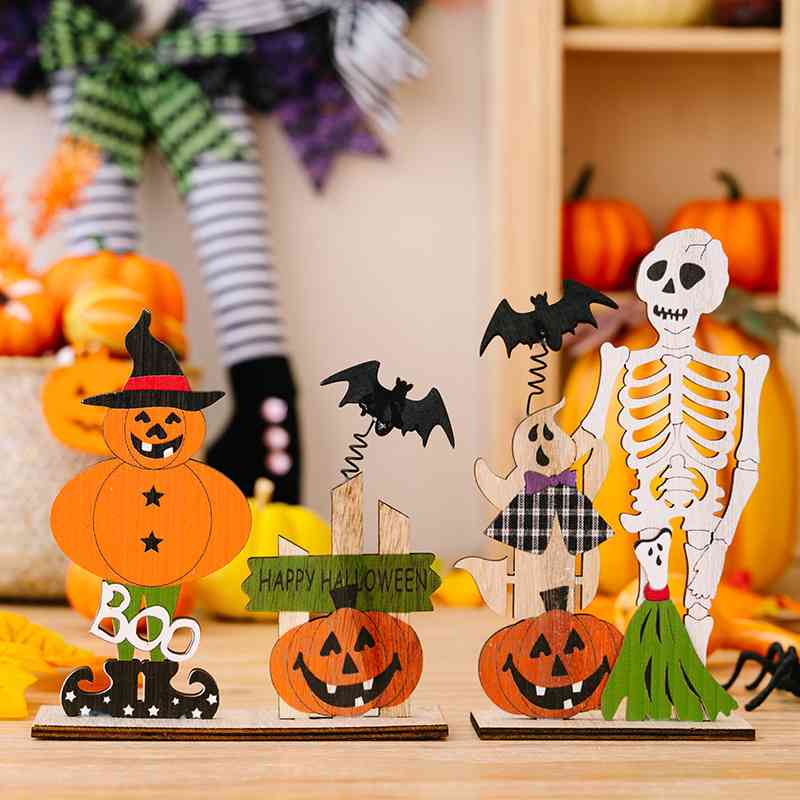 Adornos decorativos de elementos de Halloween de 2 piezas