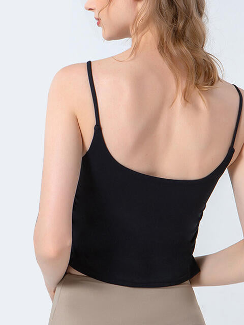 Camisole de sport froncée