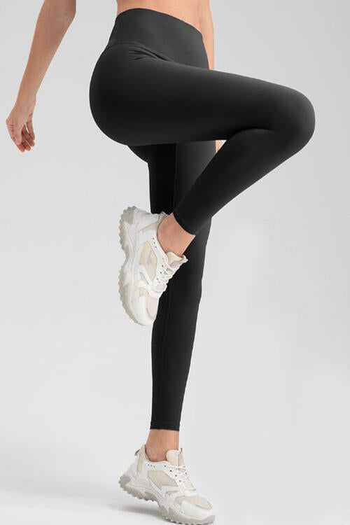 Leggings deportivos con cintura ancha