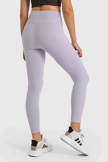 Leggings de yoga taille haute longueur cheville