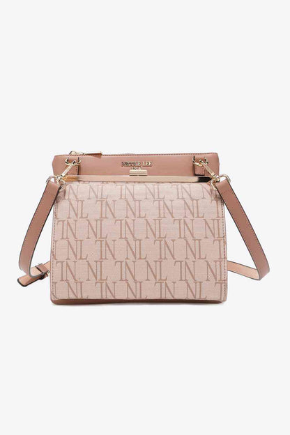 Nicole Lee USA Sac bandoulière à monogramme Tatiana