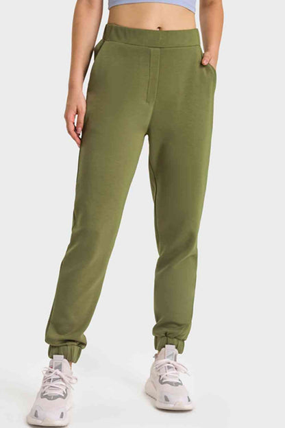 Pull-On Joggers with Side Pockets