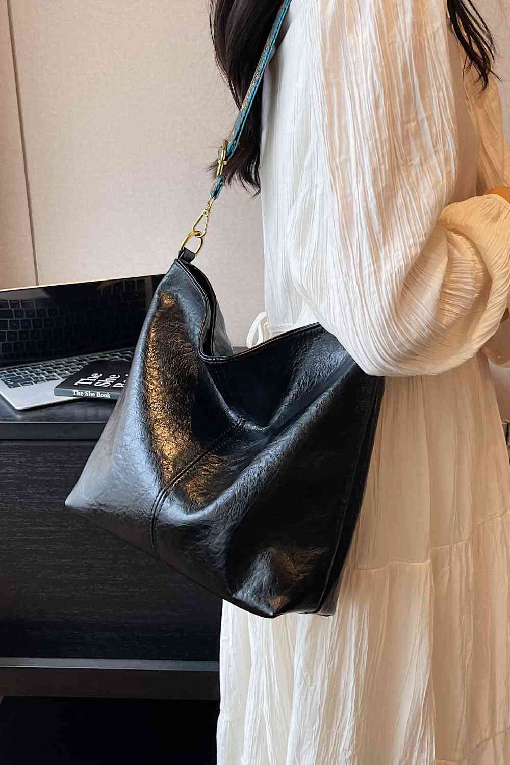 Sac à bandoulière en cuir PU adoré