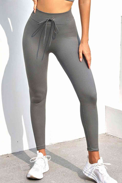 Leggings deportivos de canalé