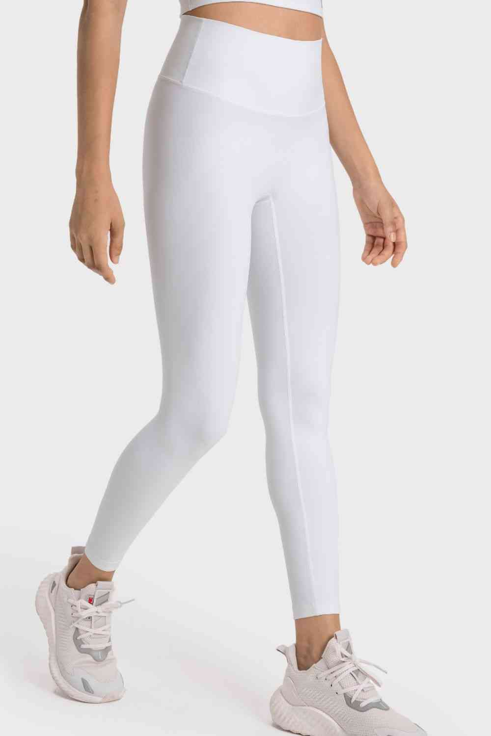 Leggings de yoga con cintura ancha y talle alto