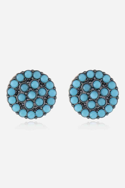 Boucles D'oreilles Turquoises