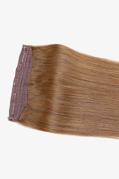 Cabello humano indio liso de 16" y 80 g