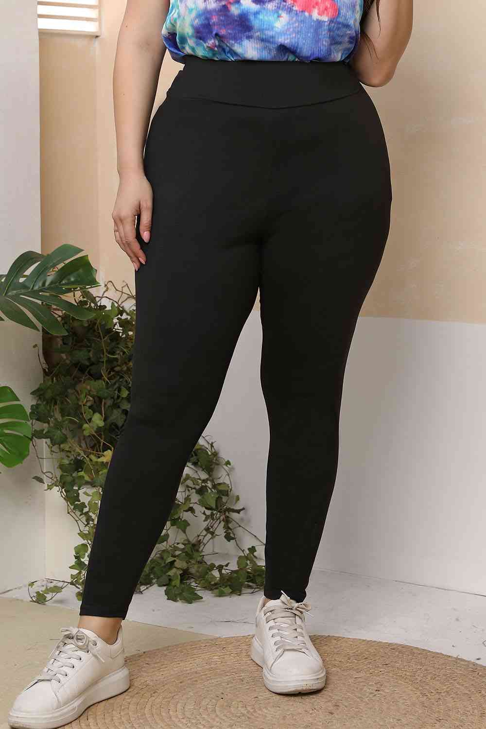 Pantalones pitillo de talla grande