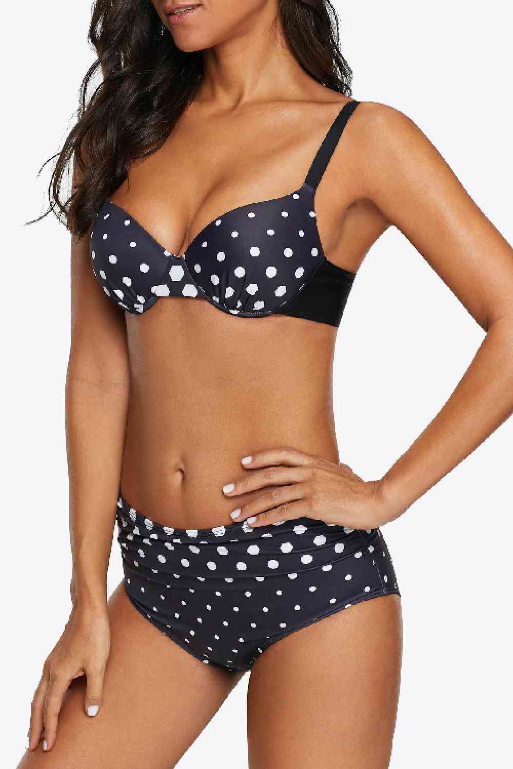 Ensemble bikini à pois