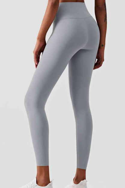 Leggings de yoga de tiro alto hasta el tobillo