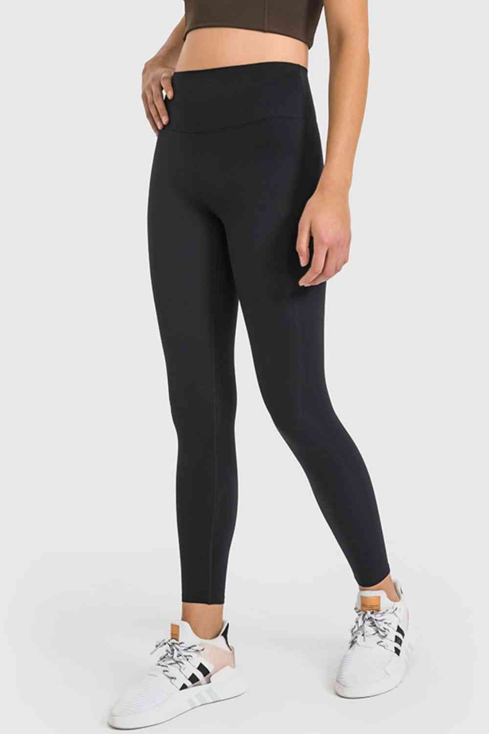 Leggings de yoga taille haute longueur cheville