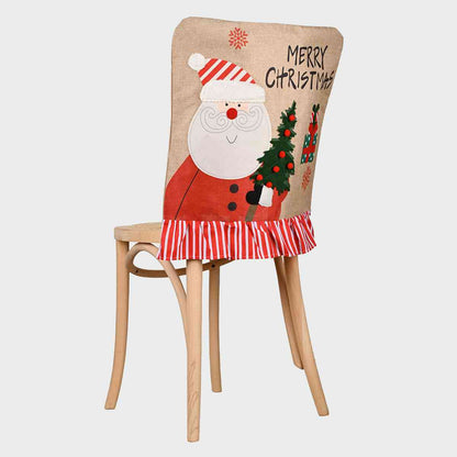 Housse de chaise JOYEUX NOËL