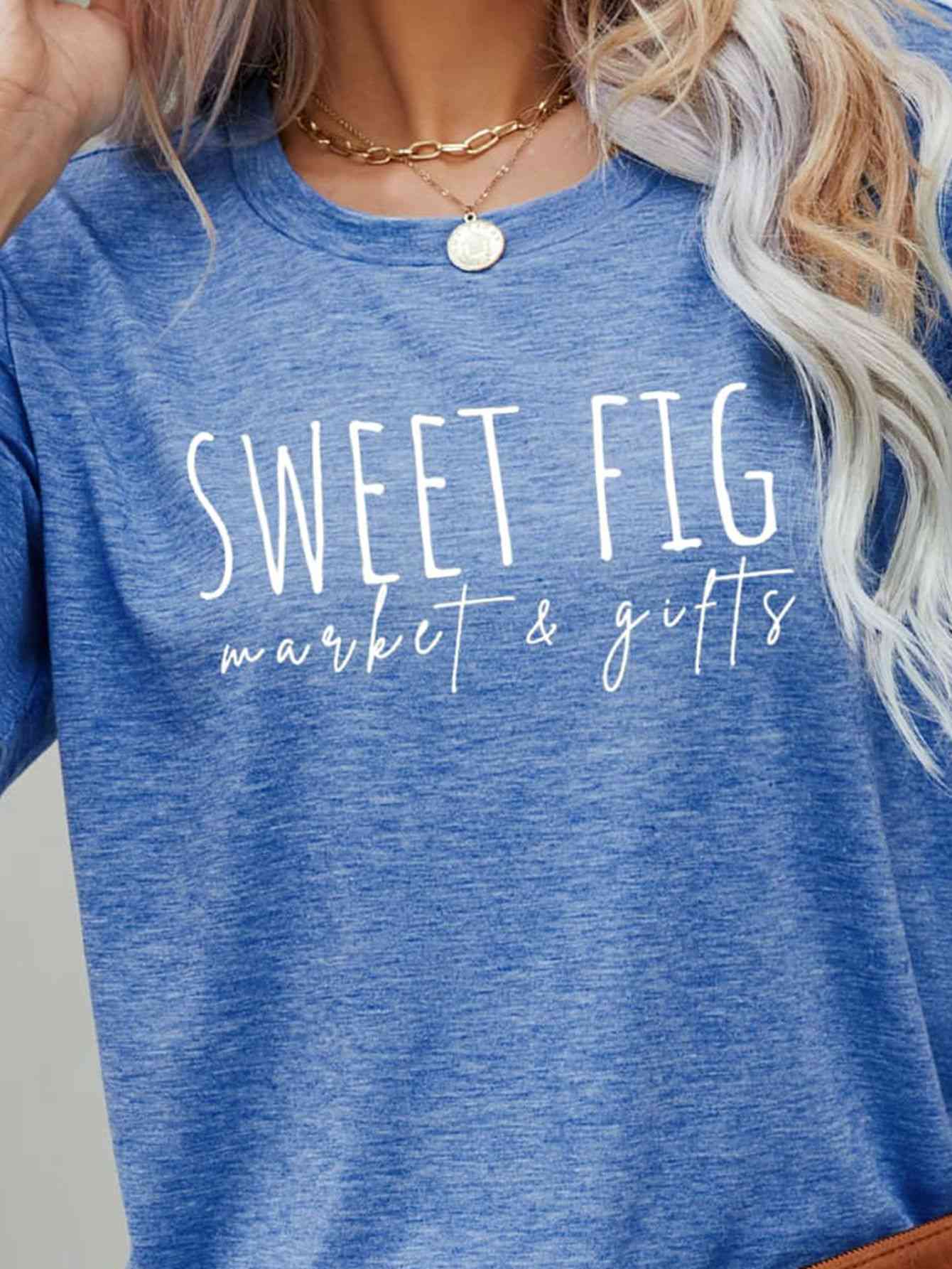 SWEET FIG MARKET &amp; CADEAUX T-shirt graphique