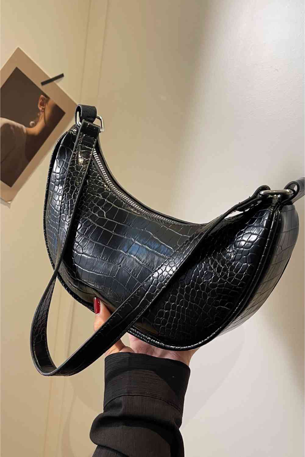 Sac à bandoulière en cuir PU