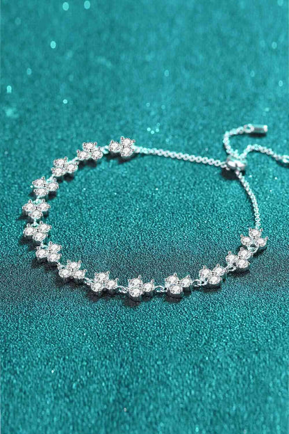 Bracelet Moissanite réglable