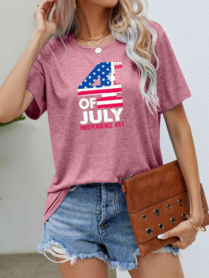 Camiseta gráfica del DÍA DE LA INDEPENDENCIA DEL 4 DE JULIO