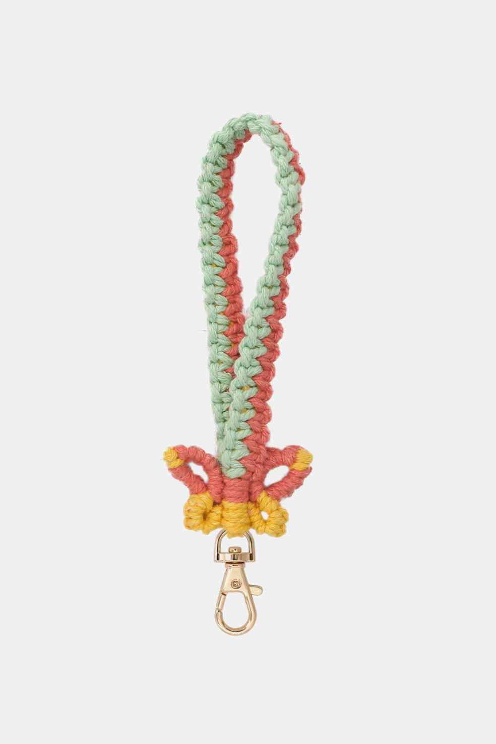 Butterfly Shape Macrame Key Chain