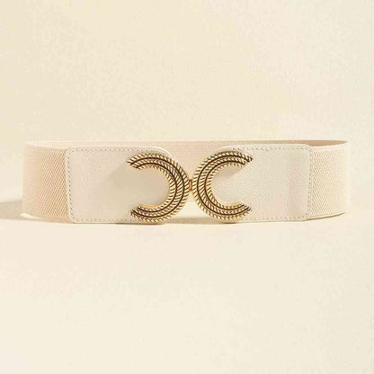 Ceinture élastique à boucle double C