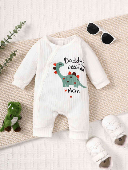 DADDY'S LITTLE MAN Mono con estampado de dinosaurio